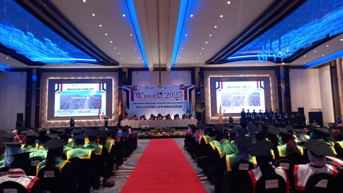 Politeknik LP3I Gelar Wisuda, 62 Persen Lulusan Sudah Bekerja