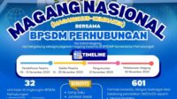 BPSDM Kementerian Perhubungan Buka 600 Formasi Magang Nasional 2025, Pendaftaran Berakhir 14 November