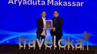 Aryaduta Makassar Raih Penghargaan Exceptional Guest Experience-Prestige Dari Traveloka