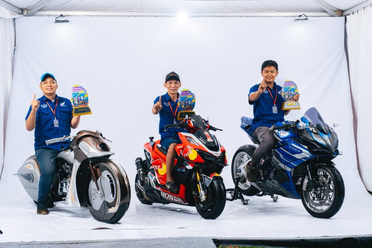 Asmo Sulsel Borong Juara di Ajang Honda Modif Contest Nasional 2025