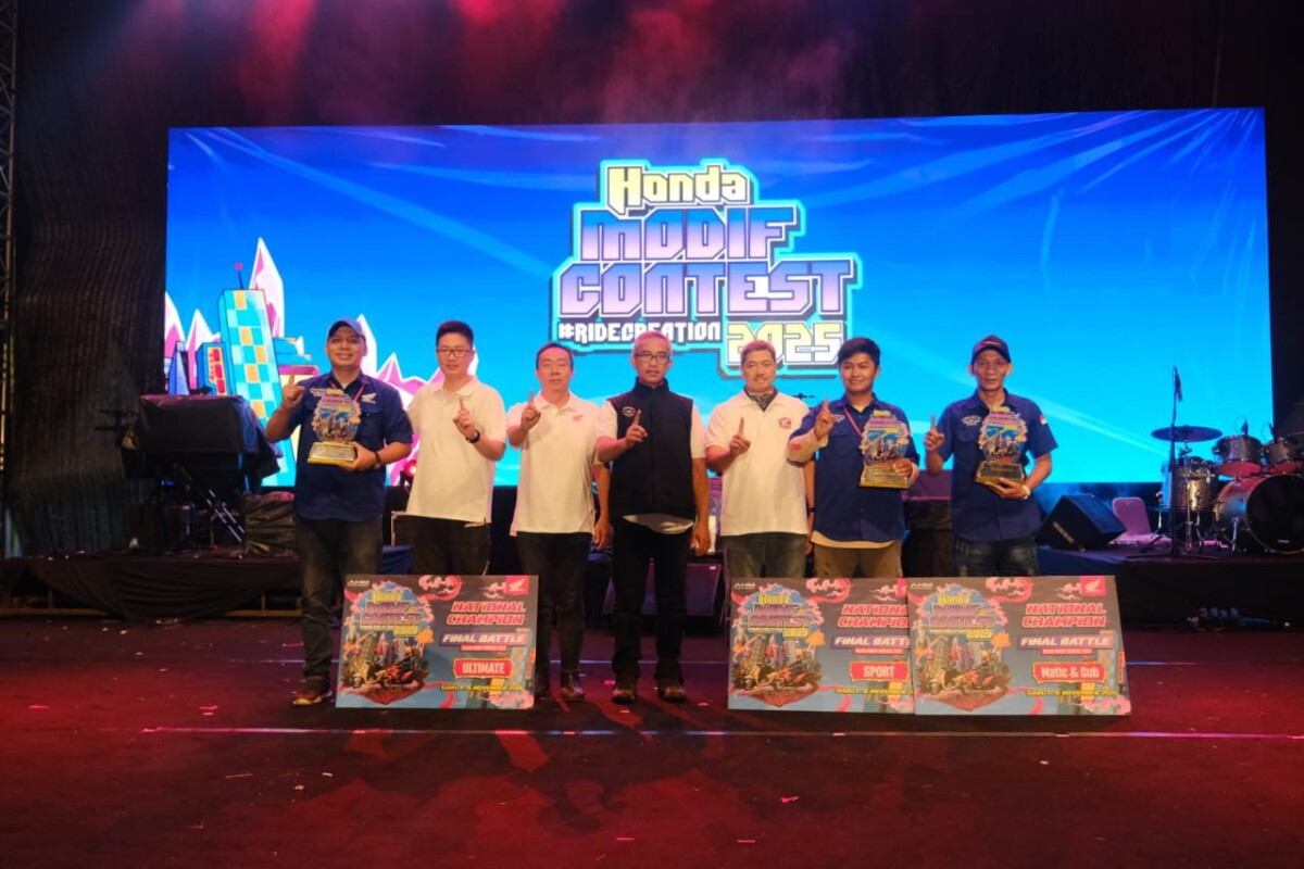 Asmo Sulsel Borong Juara di Ajang Honda Modif Contest Nasional 2025