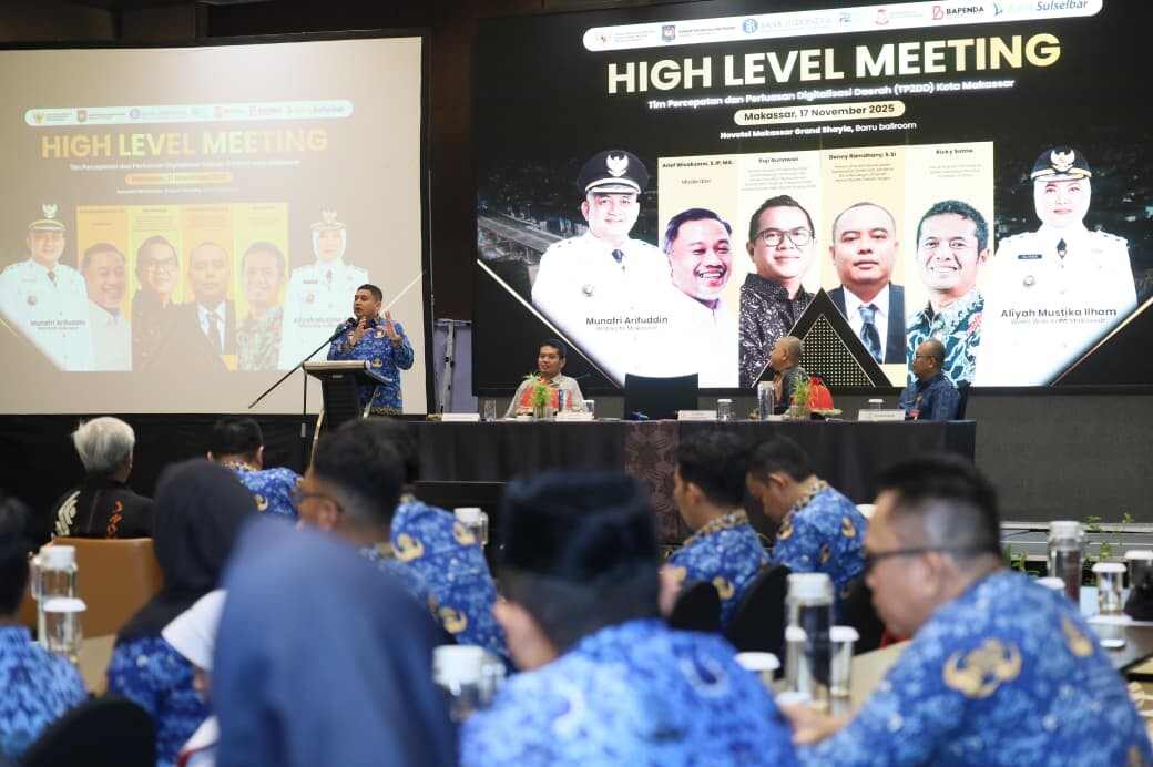 Bapenda Gelar High Level Meeting TP2DD Makassar