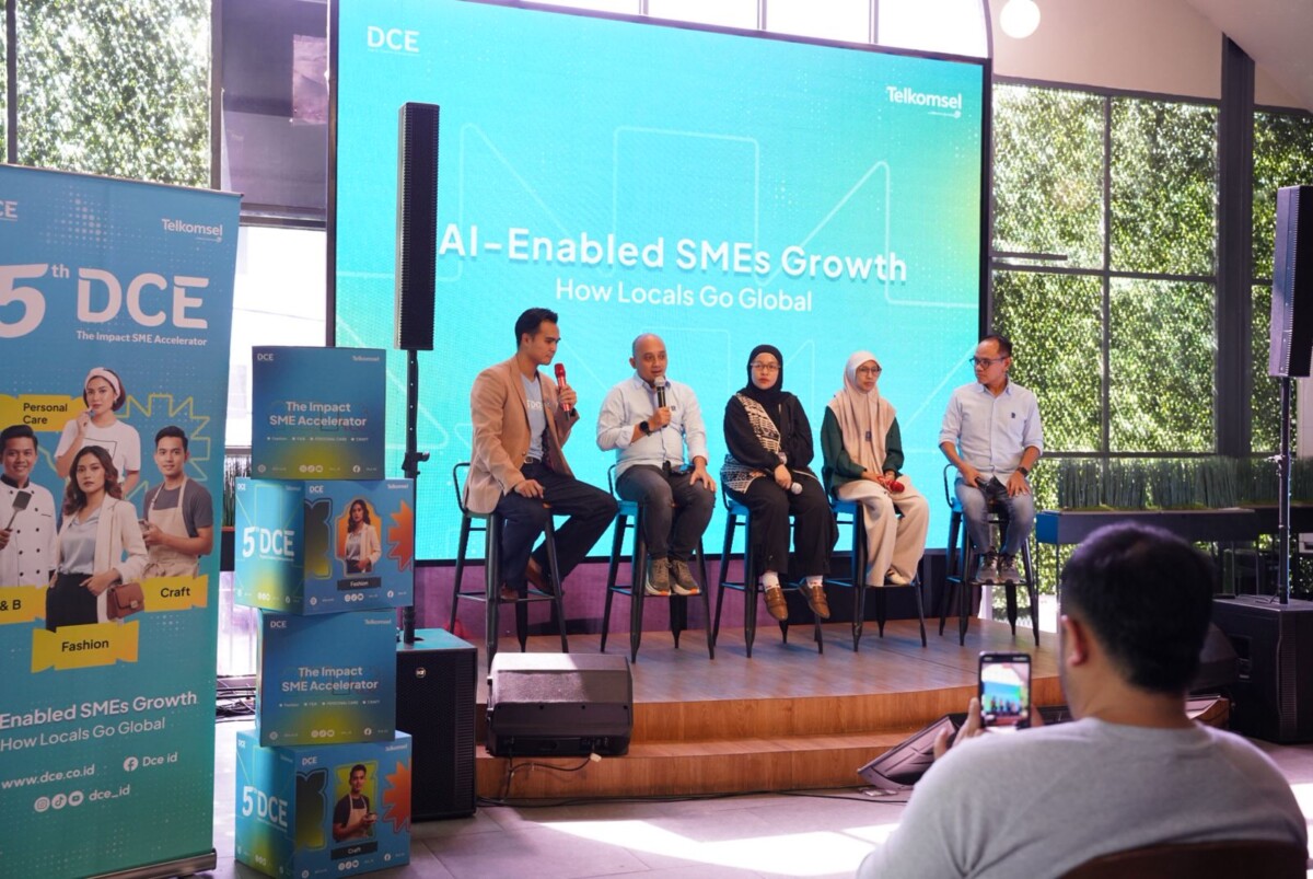 Telkomsel Dorong UKM Makassar Go Global Lewat Teknologi AI di Intimate Session DCE ke-5