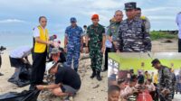 Dalam Rangka Peringatan HUT ke-80 Armada RI, Kodaeral VI Gelar Baksos dan Bagikan MBG ke Pulau Lae-lae