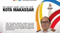 HUT Kota Makassar ke-418, Ini Pesan Kepala DPMPTSP