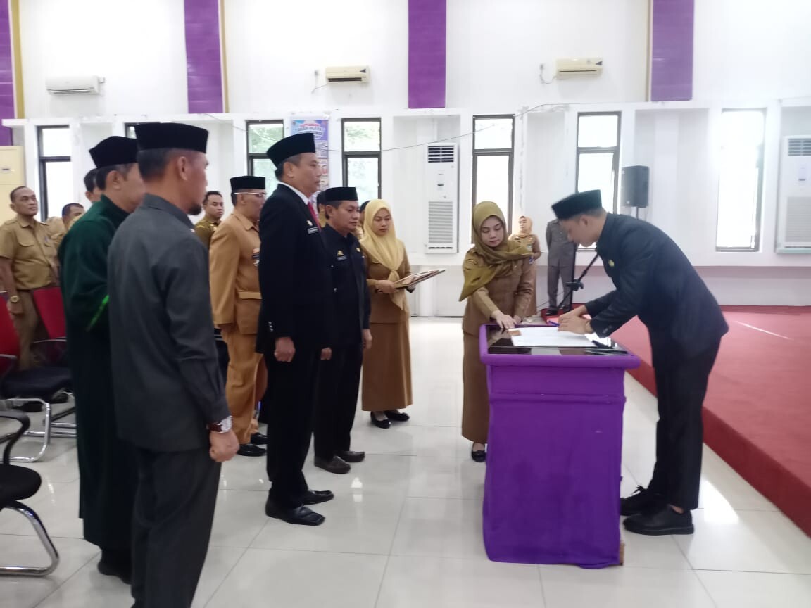 Lantik PJ Sekda, Yusuf Ritangnga Berharap Zulkarnain Mampu Jalankan Tugas Dengan Baik