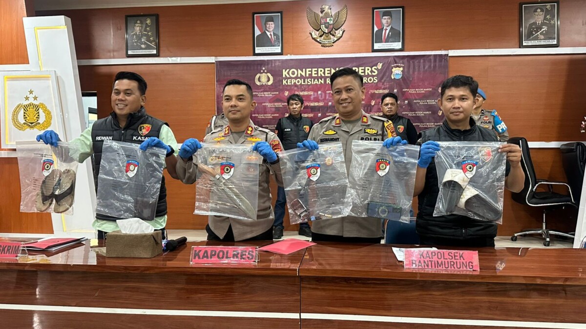 Bunuh Kekasih di Gerbang Bantimurung, Pria Ini Terancam 15 Tahun Penjara