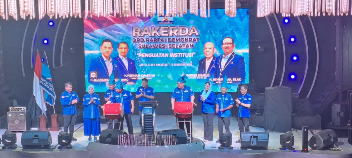 Lewat Rakerda, Ni'matullah Ingatkan Kader Demokrat Pentingnya Perkuat Struktur dan Ideologi Partai