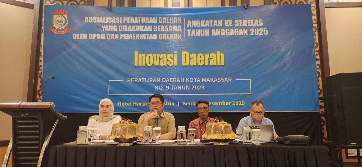 Sosialisasi Perda Inovasi Daerah, M Yahya: Tingkatkan Kinerja Pemerintahan Daerah