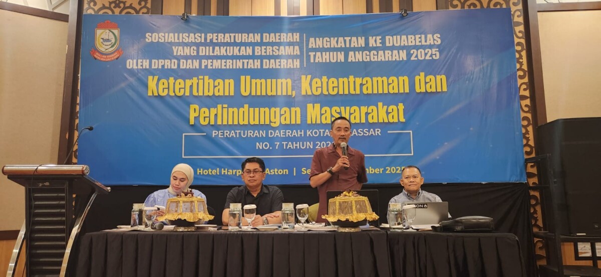M Yahya Sosialisasikan Perda Ketertiban Umum, Ketentraman dan Perlindungan Masyarakat
