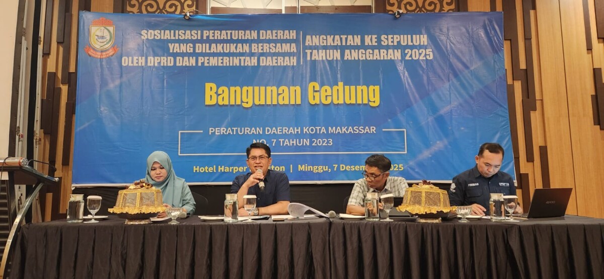 M Yahya Sosialisasi Perda No 7 Tahun 2023, Harap Dijadikan Acuan Dalam Penyelenggaraan Bangunan Gedung