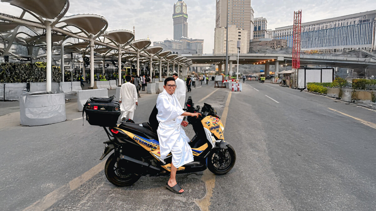 Daeng Lintasi 12 Negara, Yamaha XMAX Buktikan Kualitas di Perjalanan Indonesia-Makkah