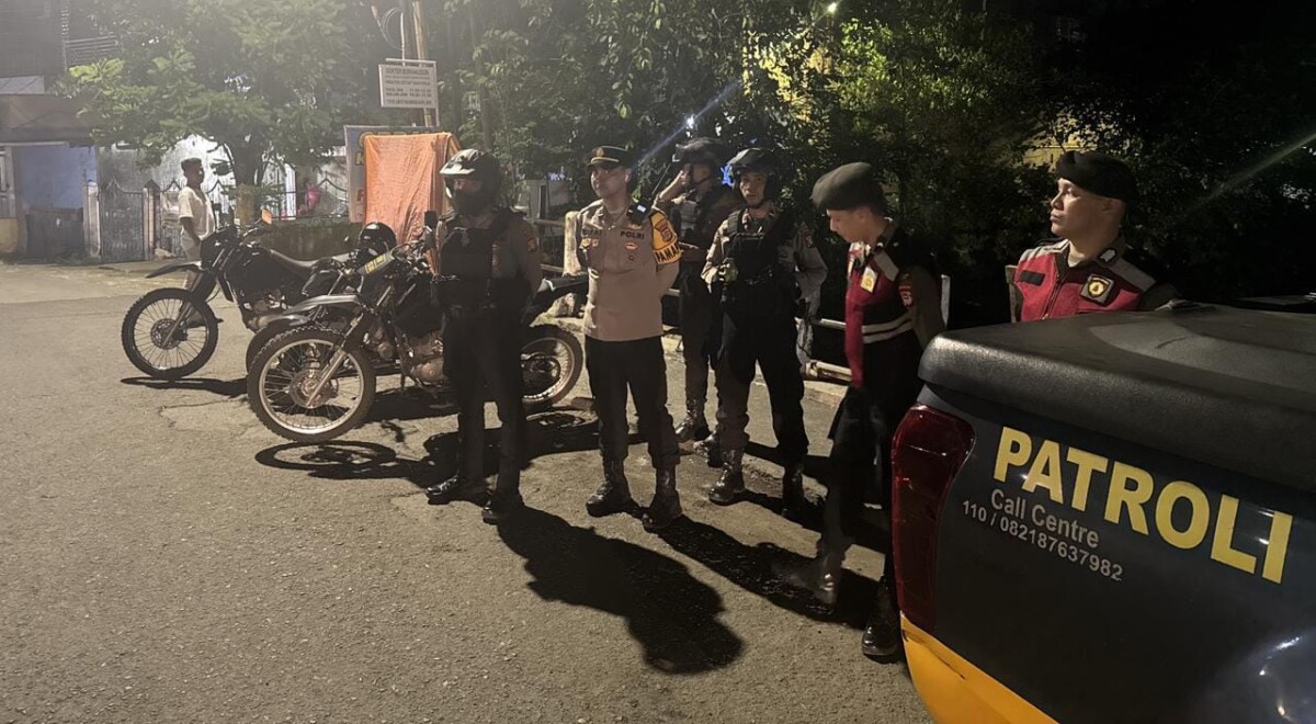 Persempit Ruang Gerak Pelaku Kejahatan, Polres Pelabuhan Makassar Tingkatkan Patroli