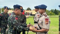Lantik Kompol Laode Gantikan Kompol Agus sebagai Danyon D, Ini Pesan Dansat Brimob Lantik Kompol Laode Gantikan Kompol Agus sebagai Danyon D, Ini Pesan Dansat Brimob