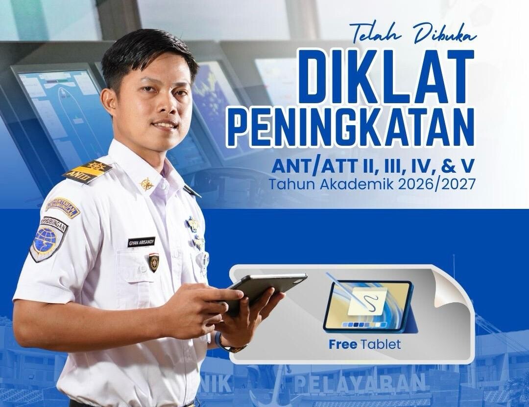 Poltekpel Barombong Resmi Membuka Diklat Peningkatan ANT/ATT II, III, IV dan V