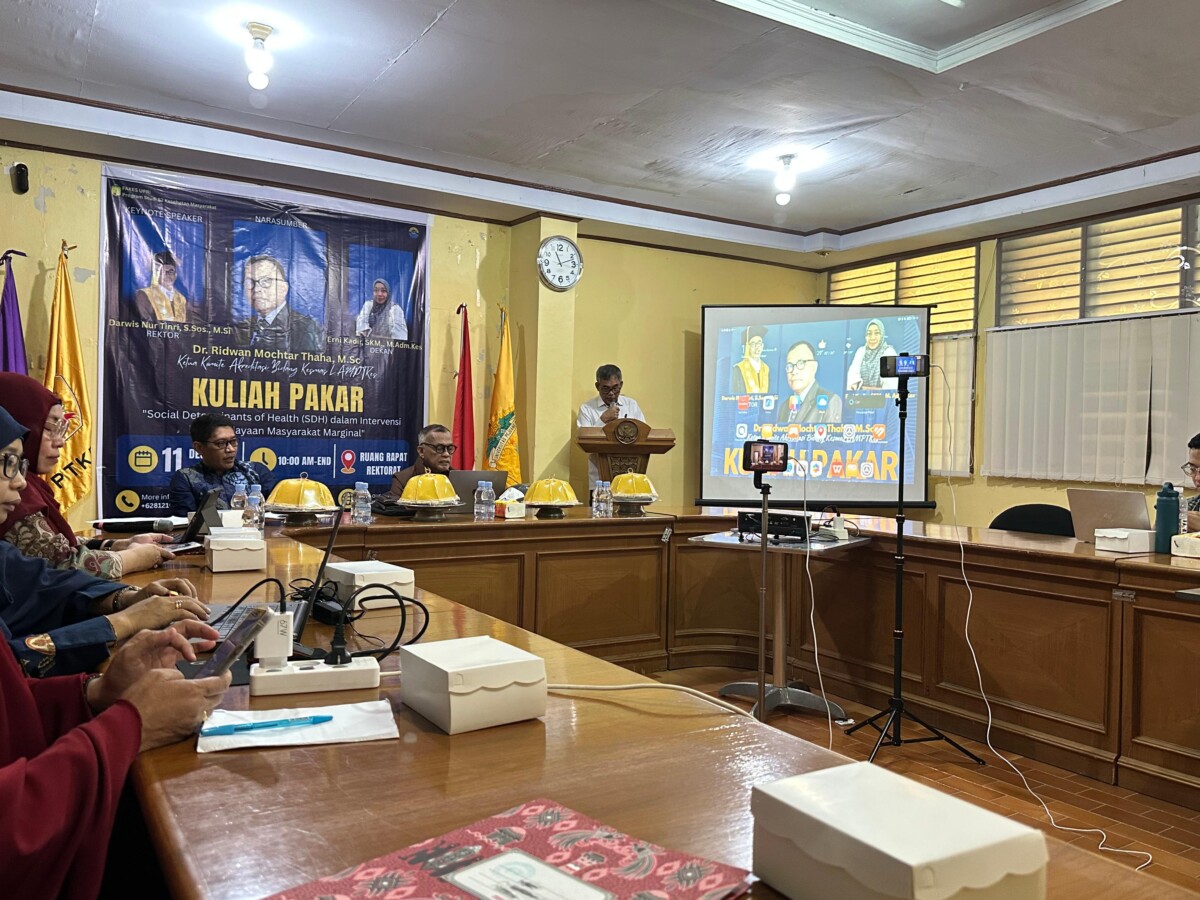 Kuliah Pakar UPRI, Perkuat Pemahaman SDH Dosen dan Mahasiswa Fakultas Kesehatan