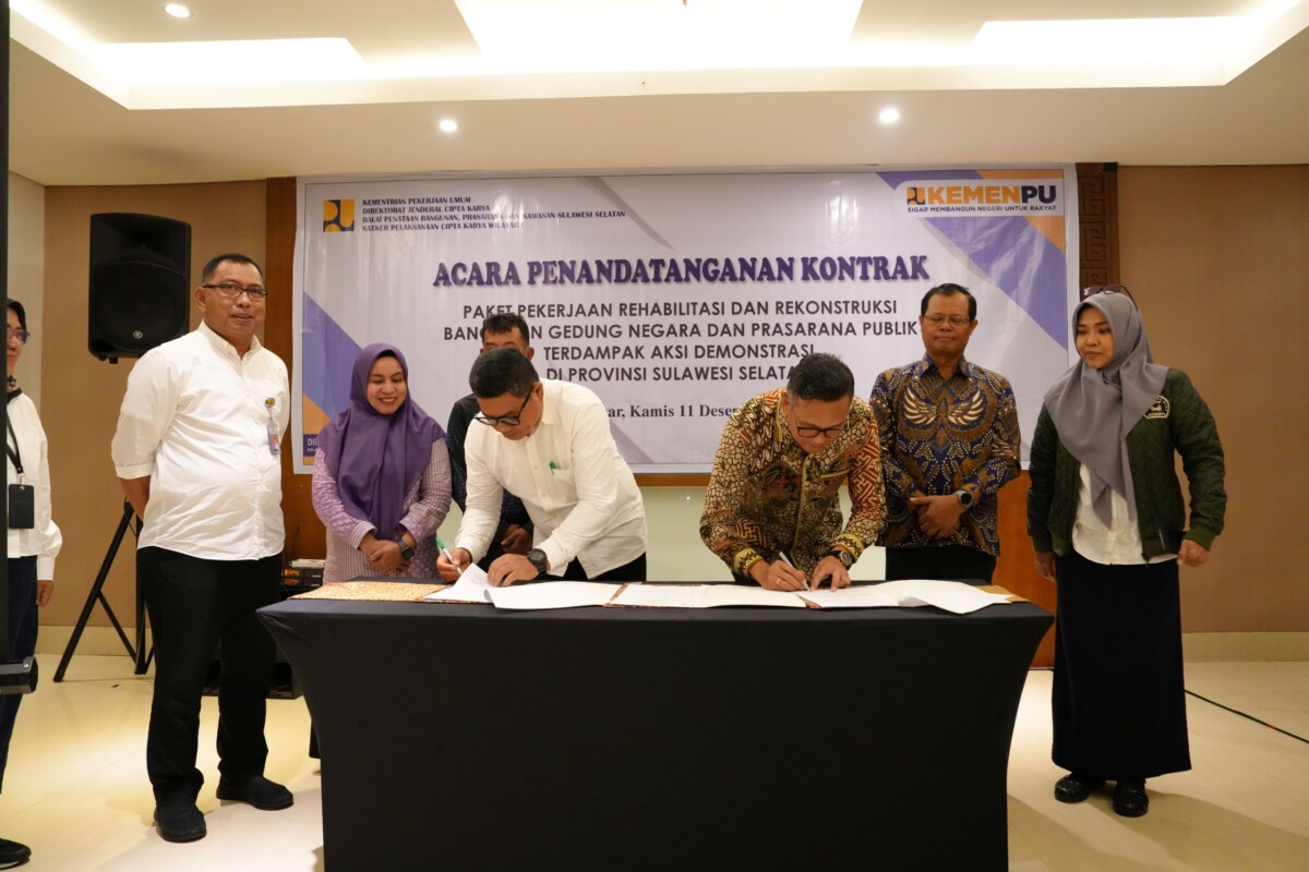 Kemenpu Gelontorkan Rp90 Miliar Tahap Pertama