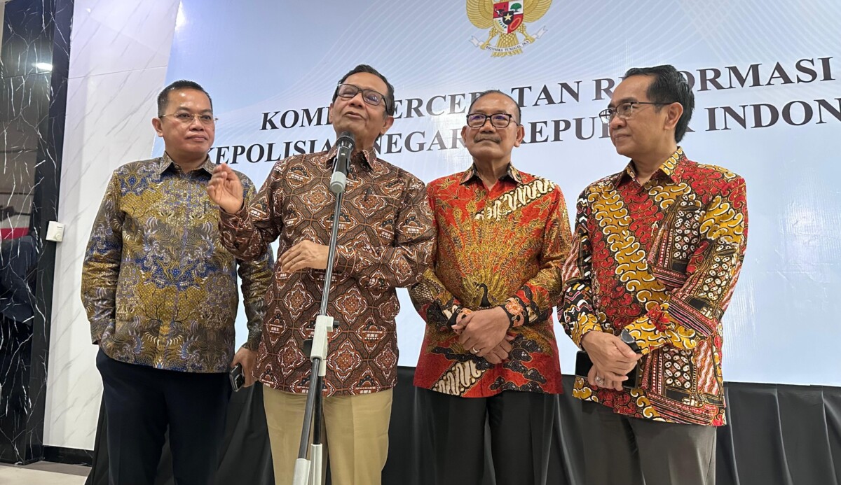 Mahfud MD: Polri Bermasalah Akibat Terkontaminasi Politik