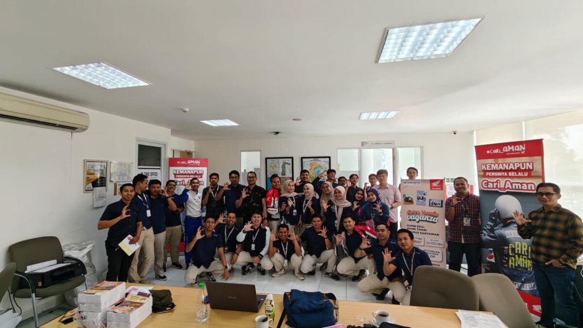 Asmo Sulsel Berikan Edukasi Safety Riding untuk Karyawan Astra Daihatsu Motor Makassar