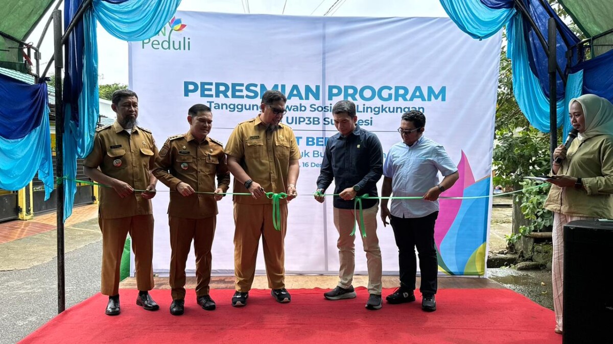 PLN UIP3B Sulawesi Resmikan Program "Sehat Bersama" untuk Akses Air Bersih dan Sanitasi Layak di Makassar
