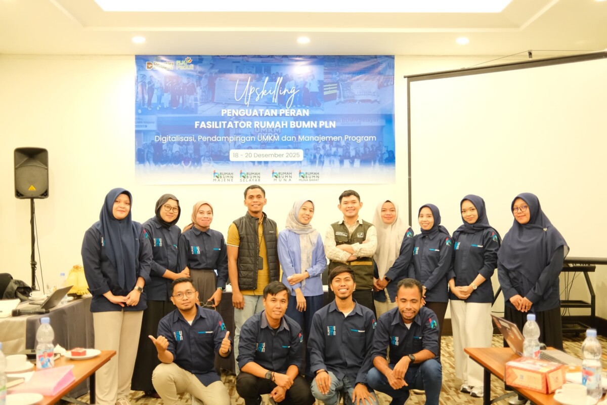 PLN Tingkatkan Kapasitas Fasilitator Rumah BUMN melalui Program Up Skilling Berbasis KPI