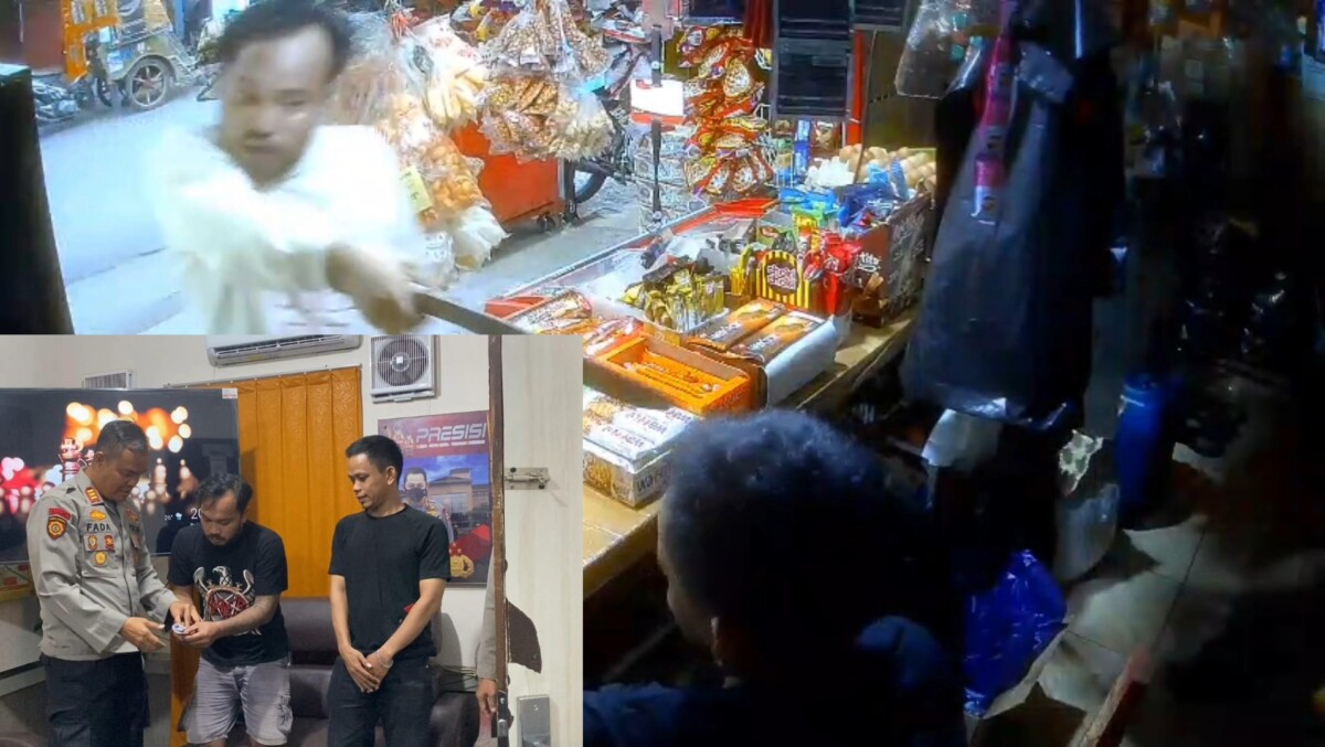 Polsek Tallo Amankan Pelaku Pengancaman di Warung Kelontong, Kasus Diselesaikan Secara Kekeluargaan