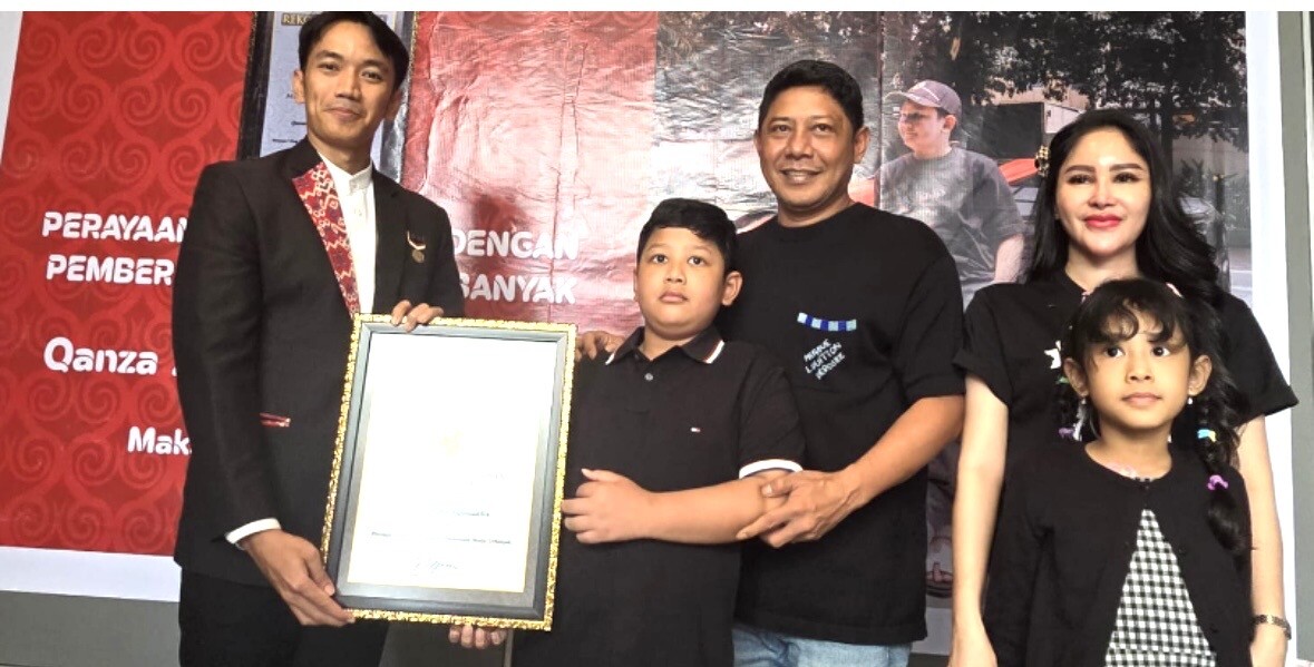 MURI Apresiasi Perayaan Ulang Tahun dengan Pemberitaan Media Terbanyak di Indonesia