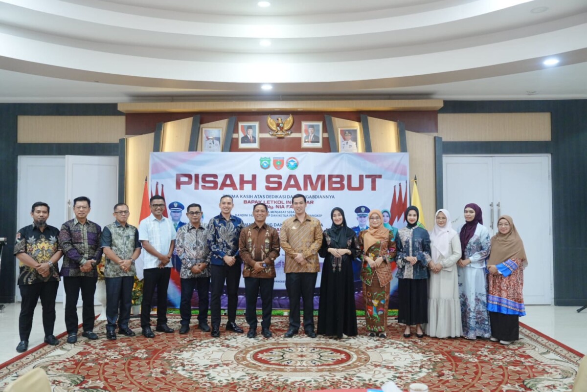 Ketua DPRD Pangkep Haris Gani Hadiri Pisah Sambut Dandim 1421/Pangkep
