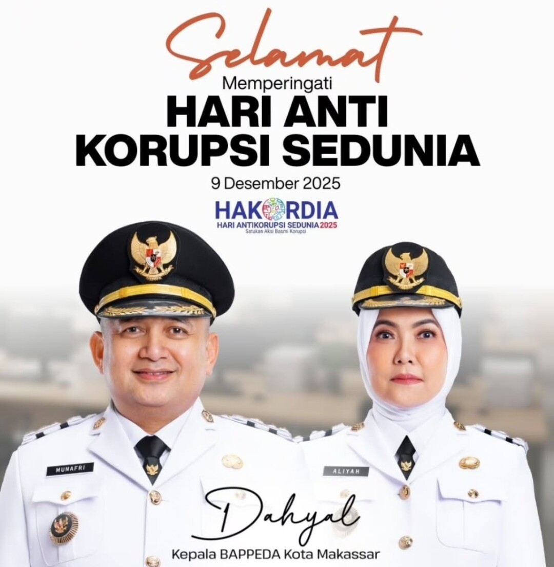 Bappeda Komitmen Perkuat Integritas di Hari Antikorupsi Sedunia 2025