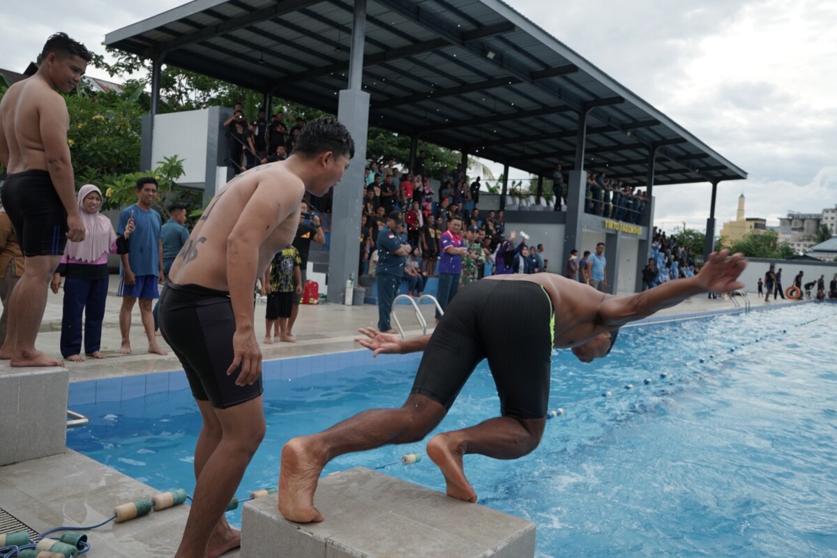 Kodaeral VI Gelar Lomba Renang Antar Satuan Kerja