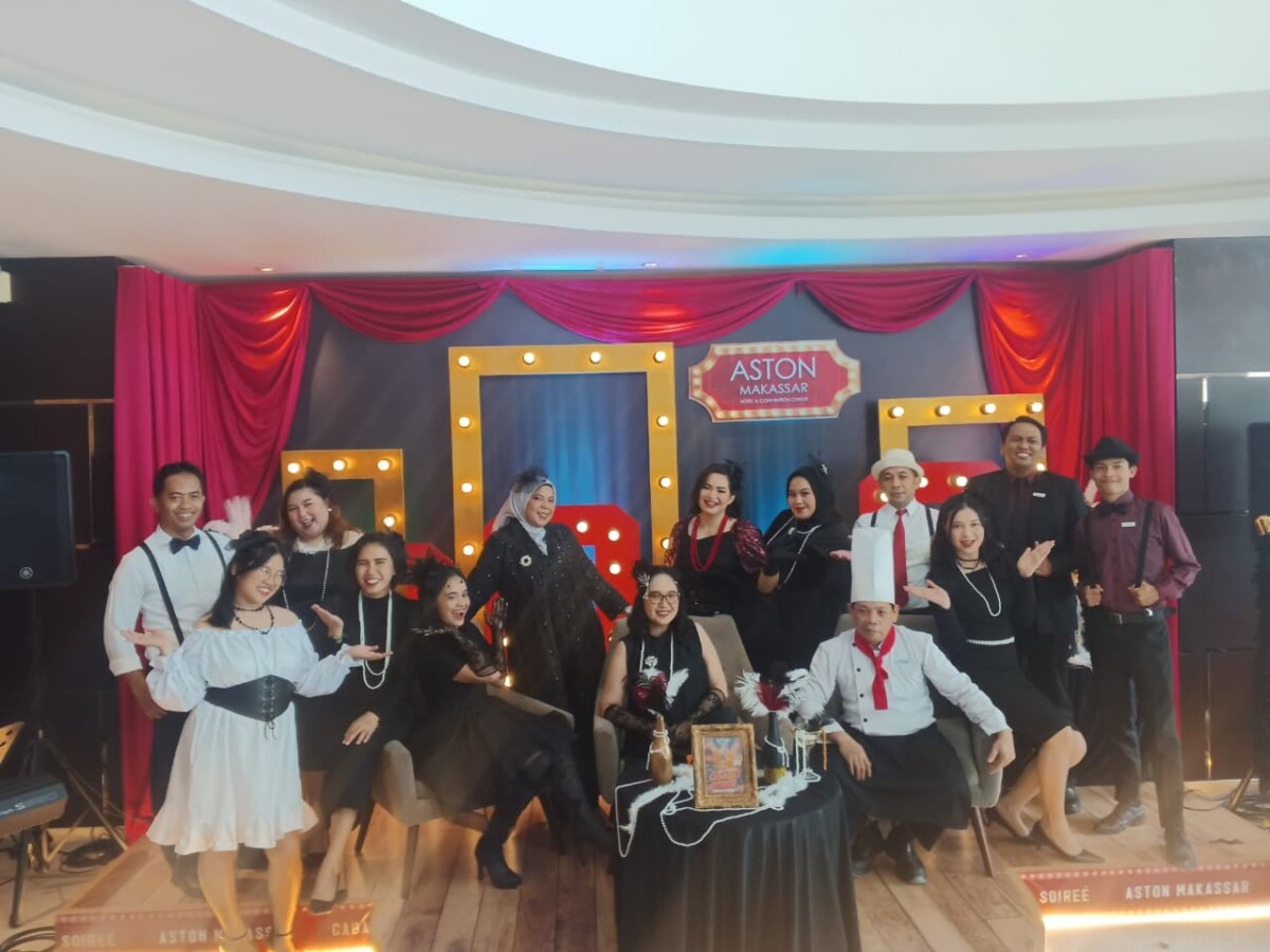 Rayakan Pergantian Tahun Lebih Glamor, Aston Makassar Tawarkan Konsep Cabaret Soiree