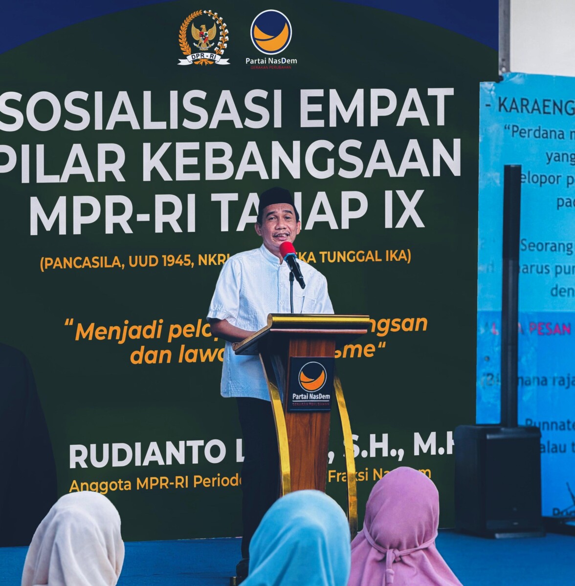 Lawan Radikalisme, Rudianto Lallo Bekali Pelajar dan Mahasiswa Empat Pilar Kebangsaan