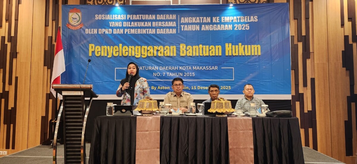 M Yahya Sosialisasi Perda Bantuan Hukum, Pastikan Kesetaraan di Mata Hukum