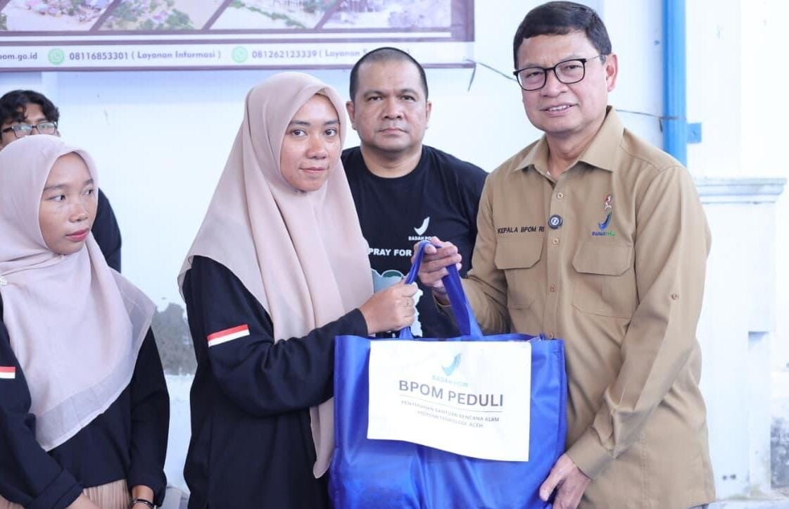 Taruna Ikrar Resmikan Posko BPOM Peduli Banjir Aceh, Hadirkan Layanan Konseling Hingga Warkop Transit Bagi Relawan