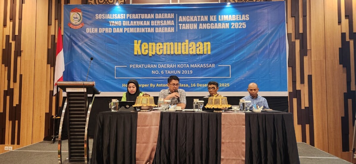 Sosialisasi Perda Kepemudaan, M Yahya Dorong Peran Pemuda Ditingkatkan