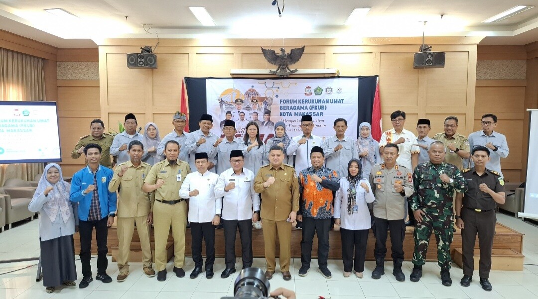 FKUB Makassar Evaluasi Kinerja, Wali Kota Sebut Kerukunan Berdampak ke Iklim Investasi