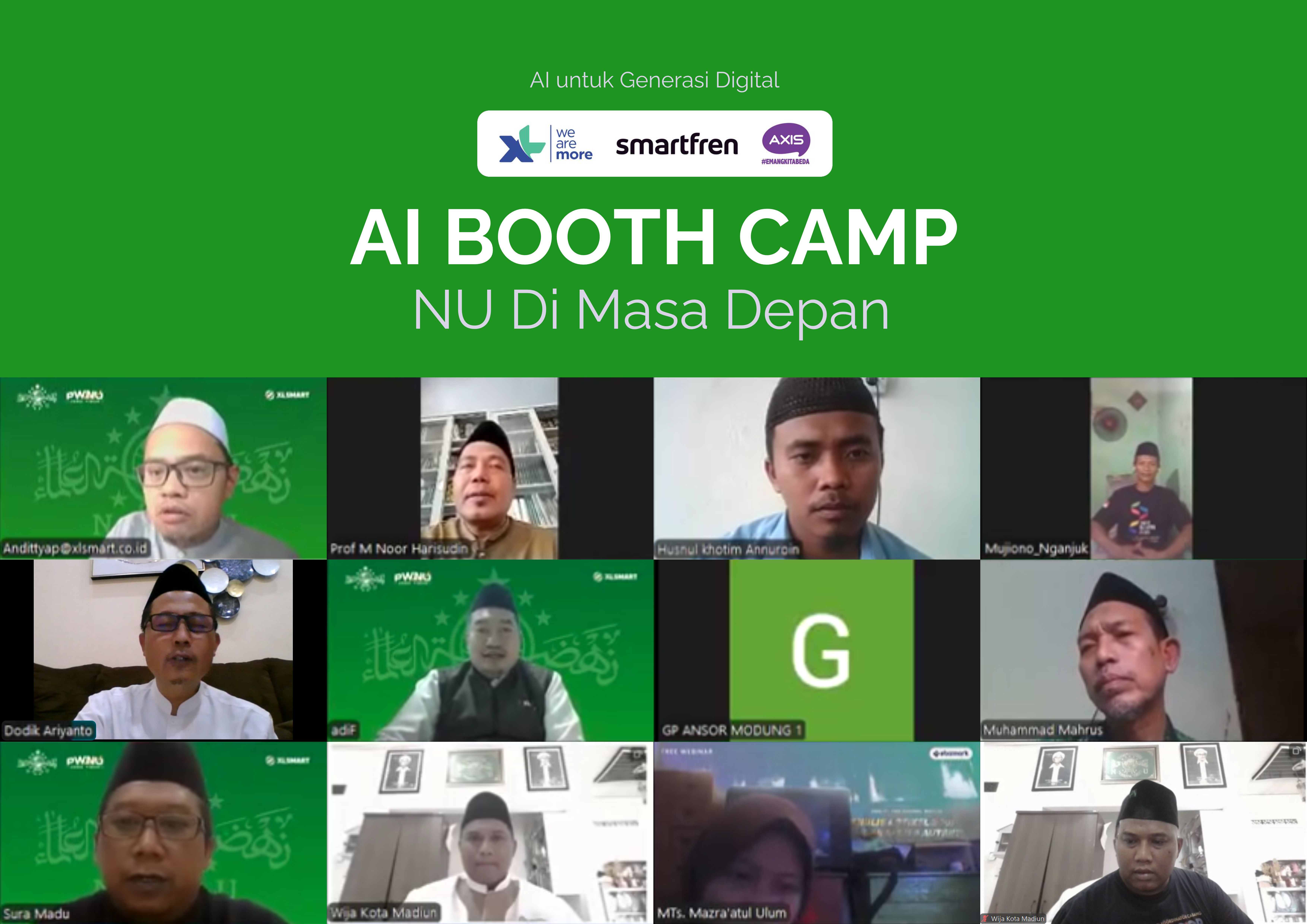 XLSMART dan Nahdlatul Ulama Gelar AI Bootcamp Sambut HUT ke-100 NU