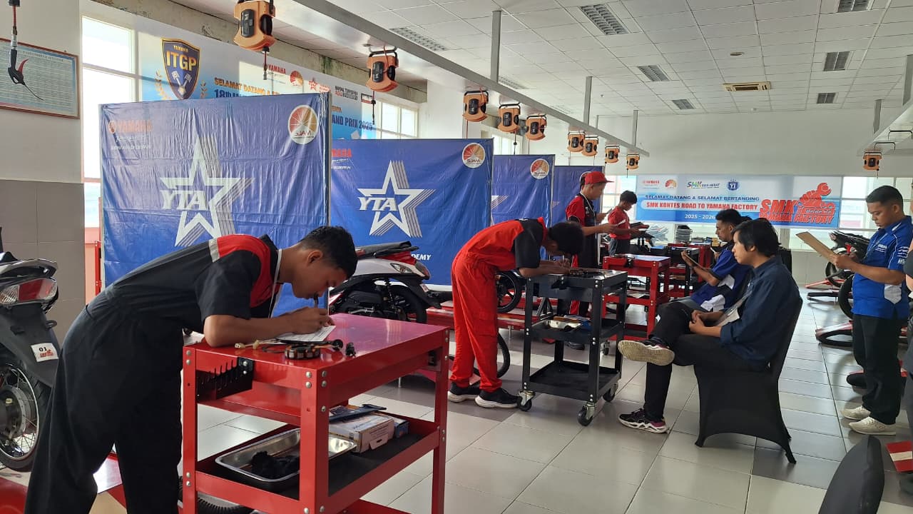 C4B9A7CF-3D08-4A57-99AC-2D2D02336501 SMK Kontes Road to Yamaha Factory, Perebutkan 15 Tiket ke Pabrik Yamaha