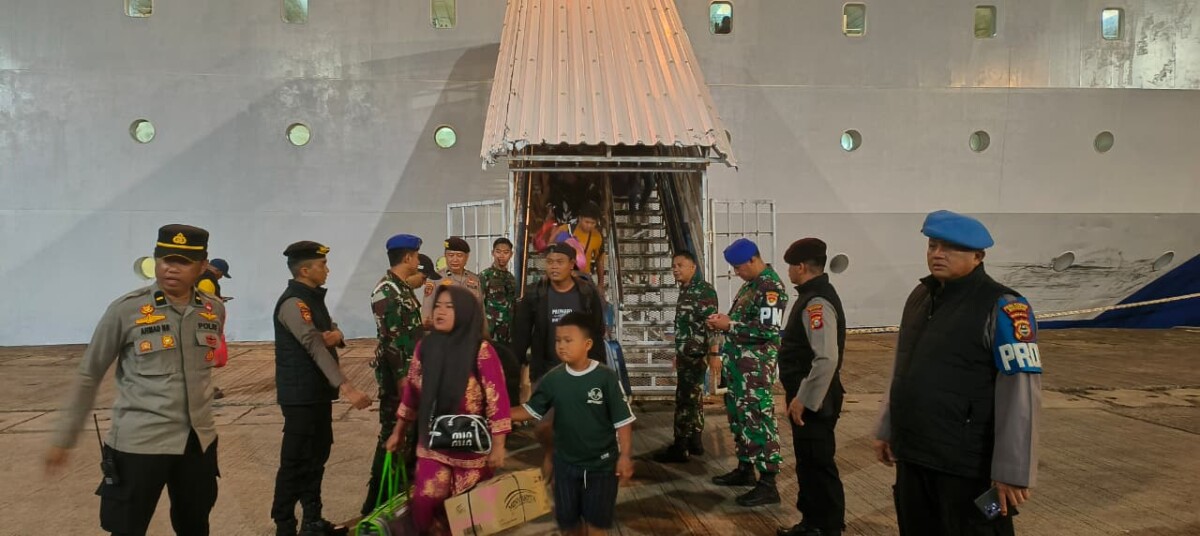 Arus Balik Libur Nataru 2026, Polsek Soeta Perketat Pengamanan Pelabuhan