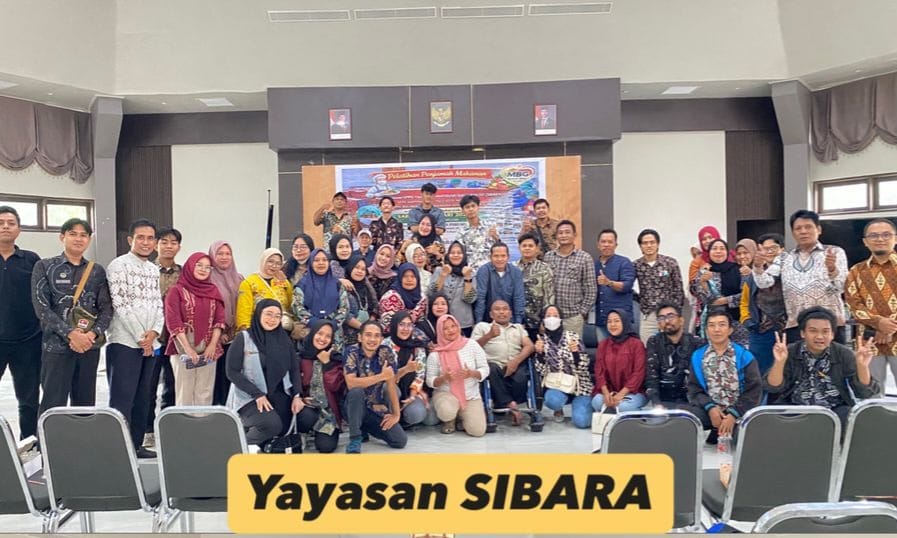 Jaga Kualitas MBG, Yayasan SIBARA Gelar Pelatihan Penjamah Makanan SPPG