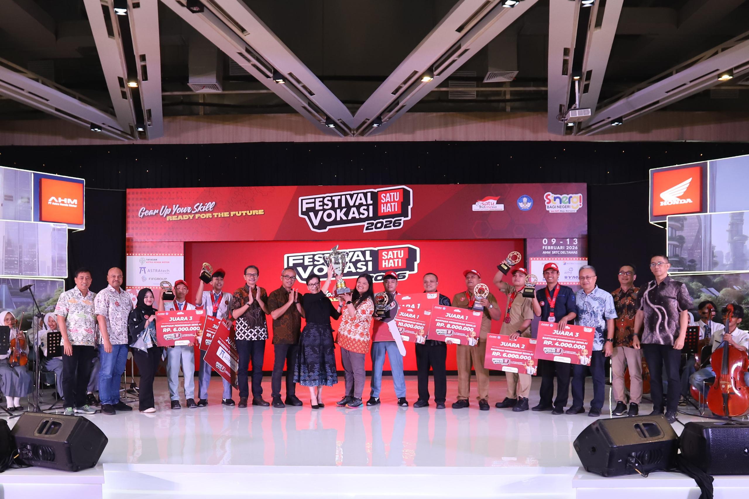 Dukung Generasi Siap Kerja, 30 Ribu Talenta SMK Unjuk Skill di Festival Vokasi Satu Hati 2026