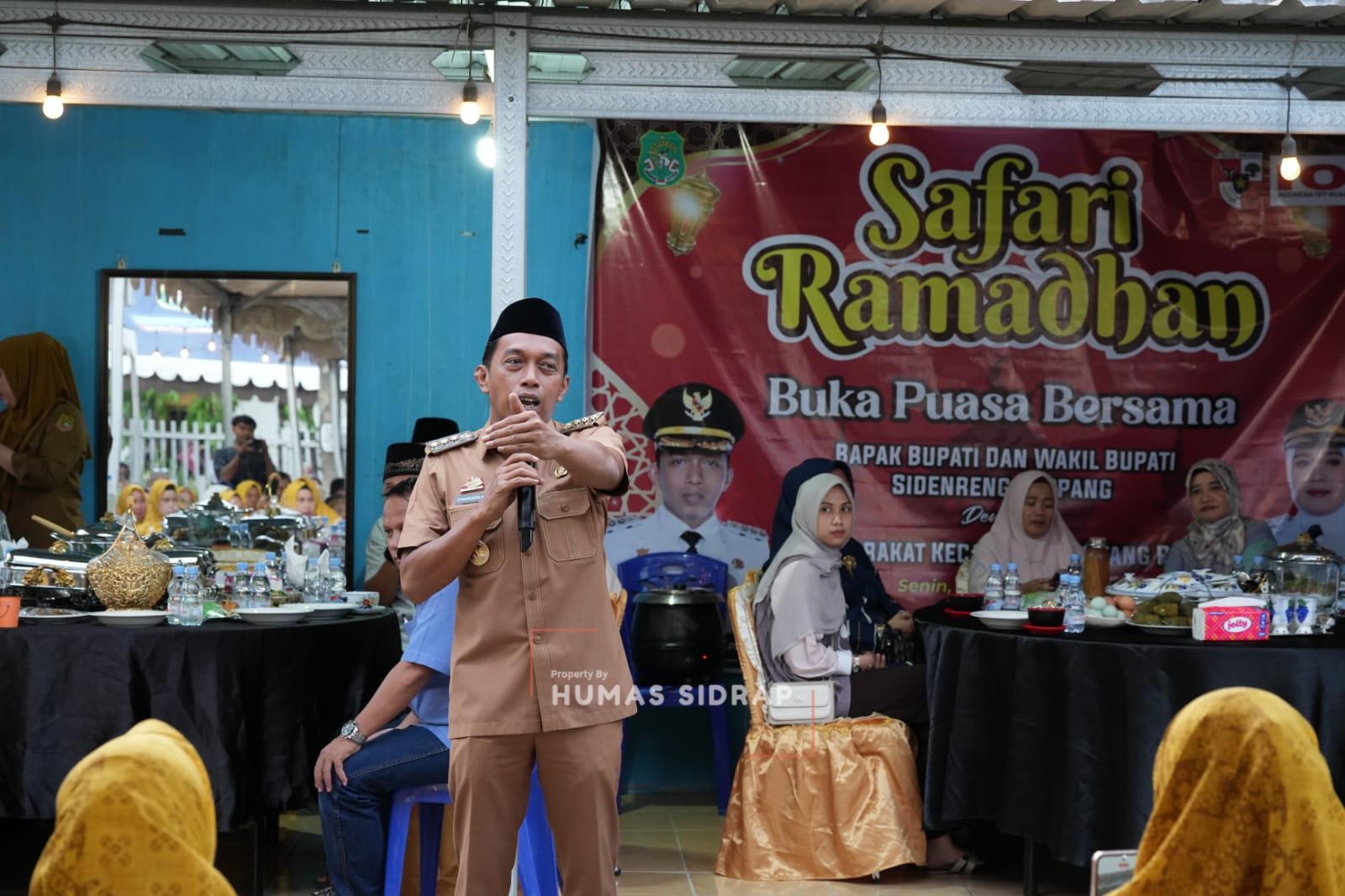 Bukber Pemkab Sidrap di Batulappa Perkuat Kedekatan dengan Warga