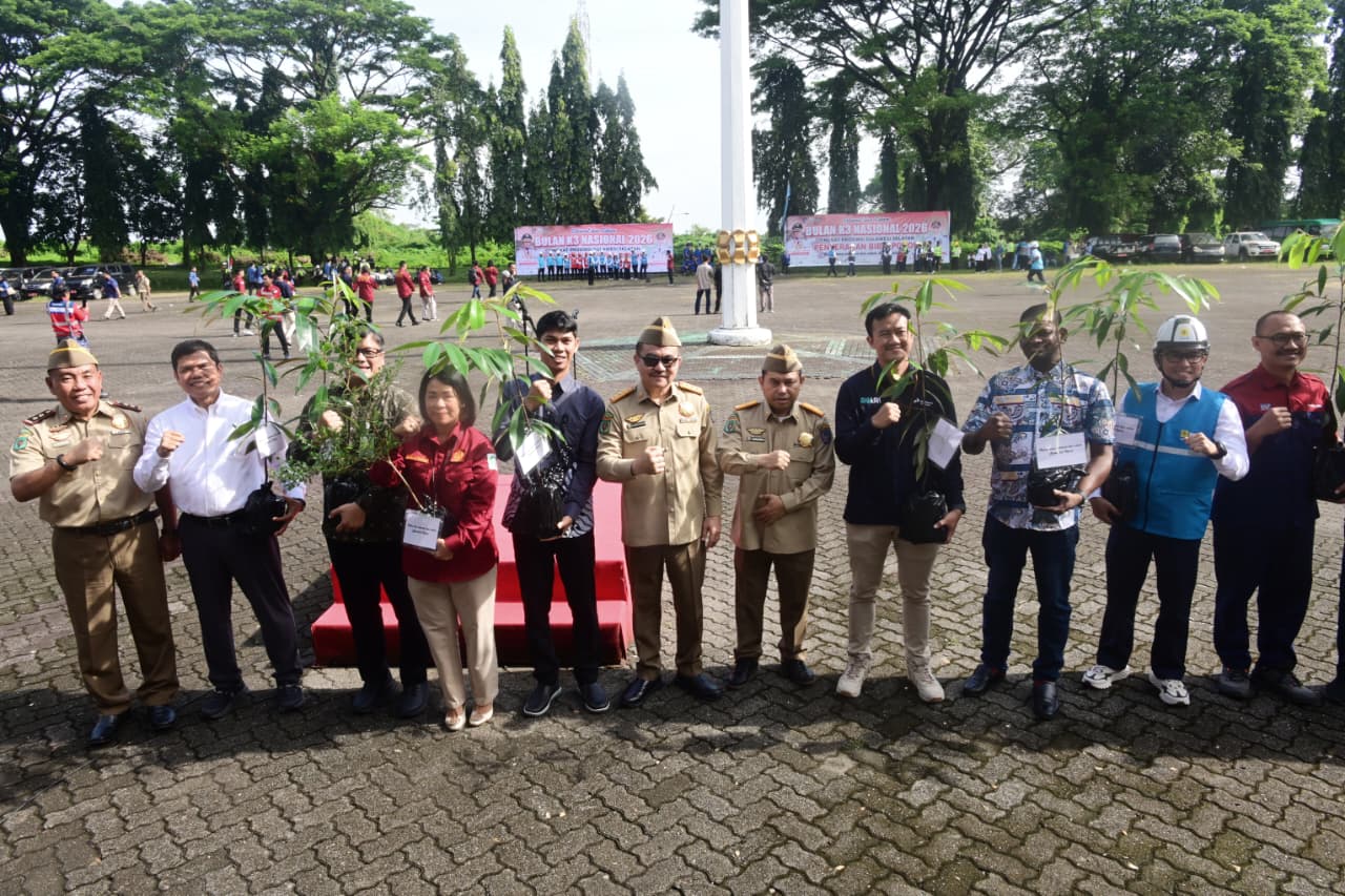 Upacara Bulan K3 Nasional, Pelindo Regional 4 Konsisten Keselamatan sebagai Prioritas Utama
