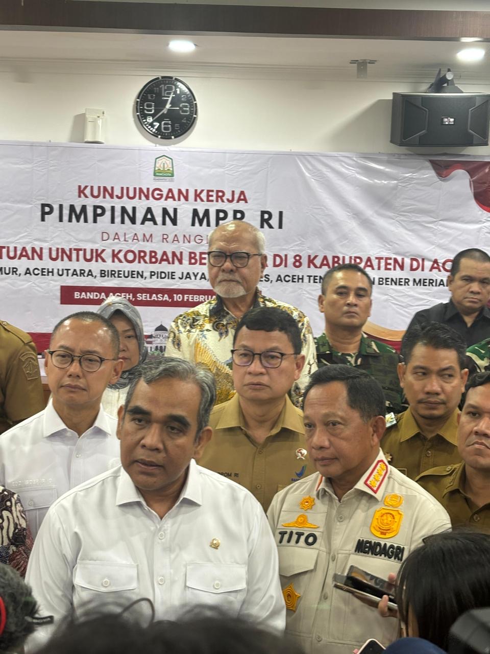Sambut Ramadhan, Ketua MPR, Mendagri, dan BPOM Serahkan Bantuan di Aceh