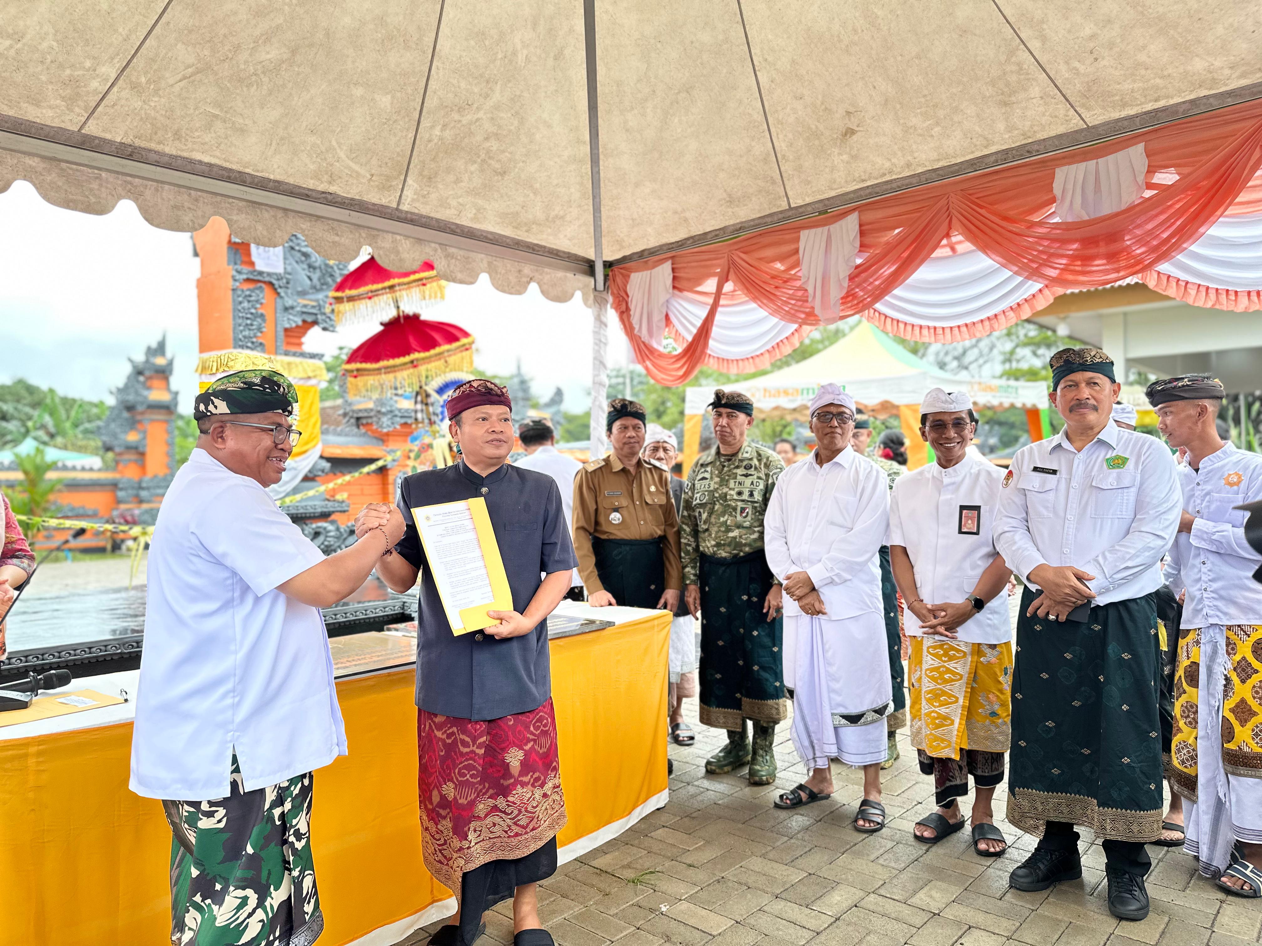 Pura Agung Cakra Bhuwana Diresmikan, Hadirkan Ruang Ibadah dan Harmoni di Maros