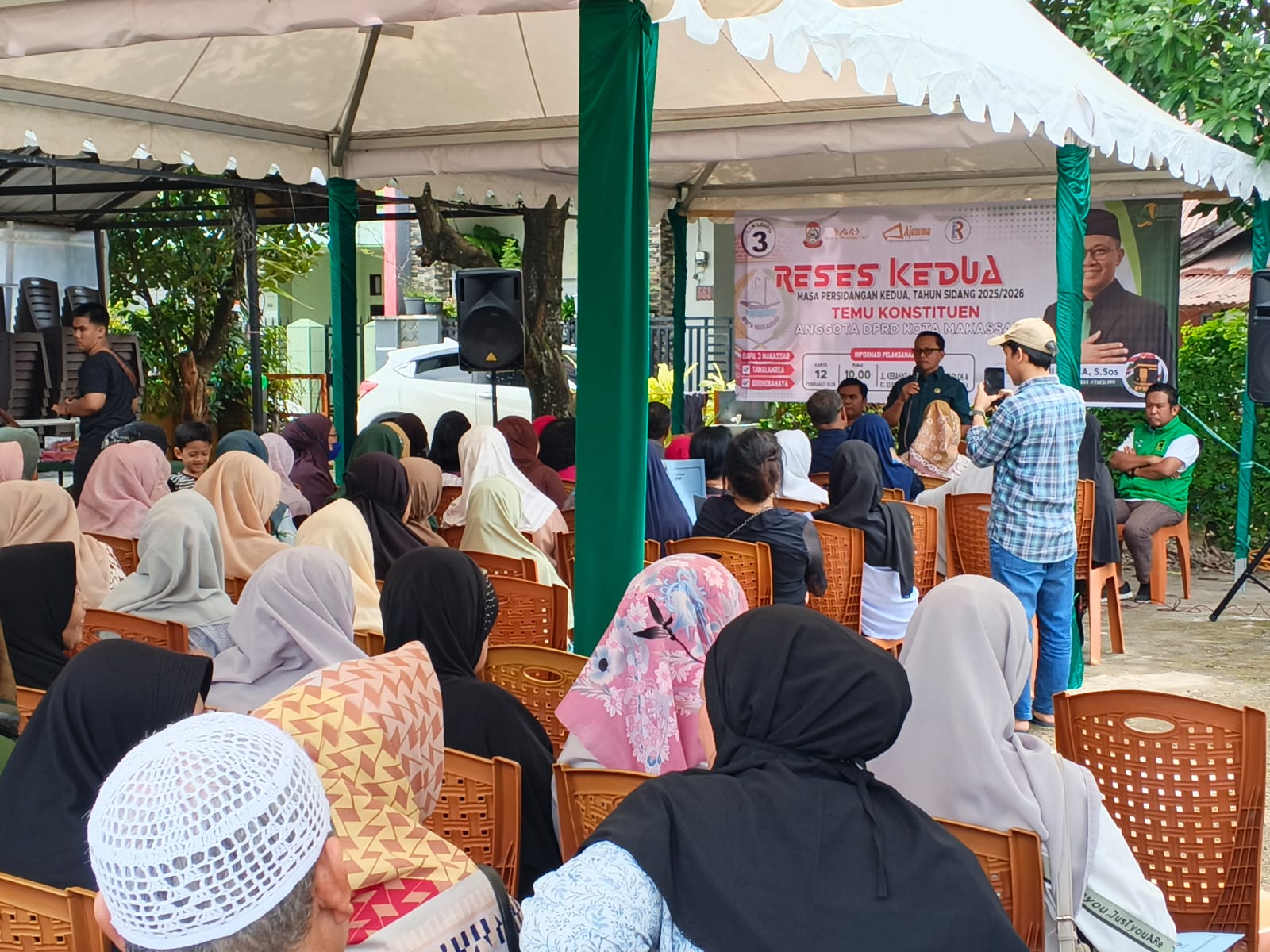 Reses di Tamalanrea, Meinsani Kecca Siap Kawal Aspirasi Drainase hingga Bantuan Masjid