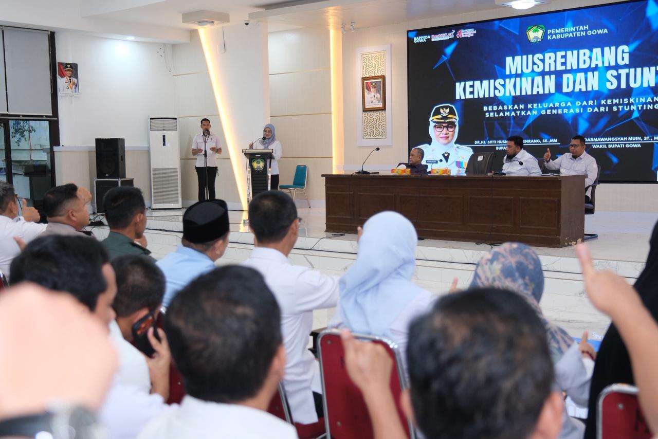 Musrenbang Tematik Gowa Fokus Tekan Angka Kemiskinan dan Penanganan Stunting