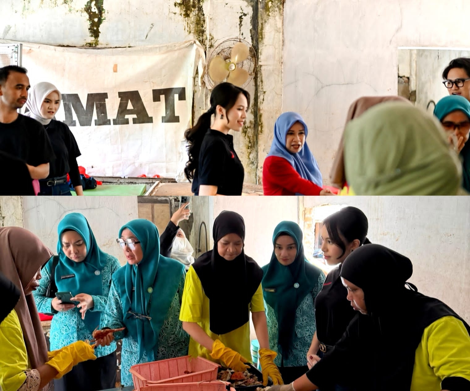 Anjaliekhan Perjuangkan Pengakuan Kerja Perempuan Pengolah Kepiting di Lantebung