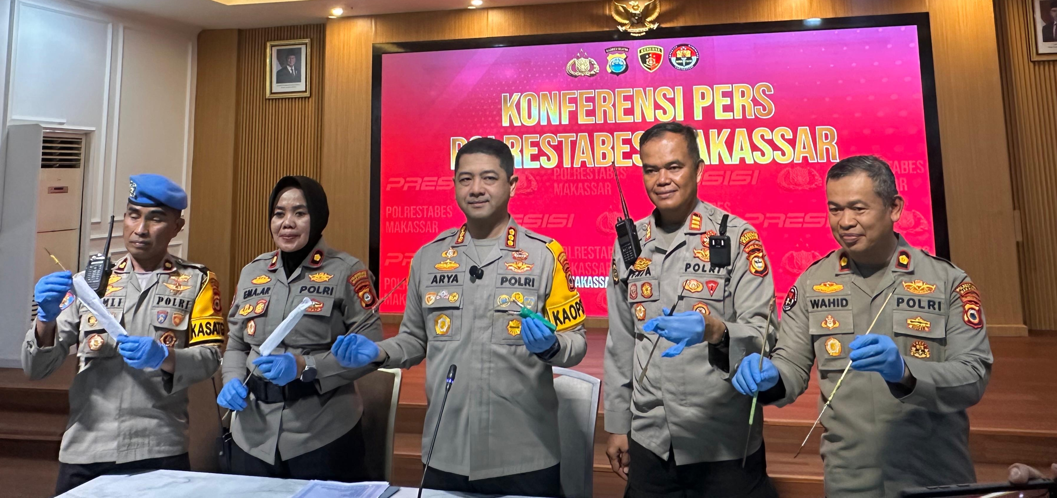 Polisi Ungkap Kasus Pembunuhan di Wilayah Tallo dan Panakkukang Makassar Polisi Ungkap Kasus Pembunuhan di Wilayah Tallo dan Panakkukang Makassar