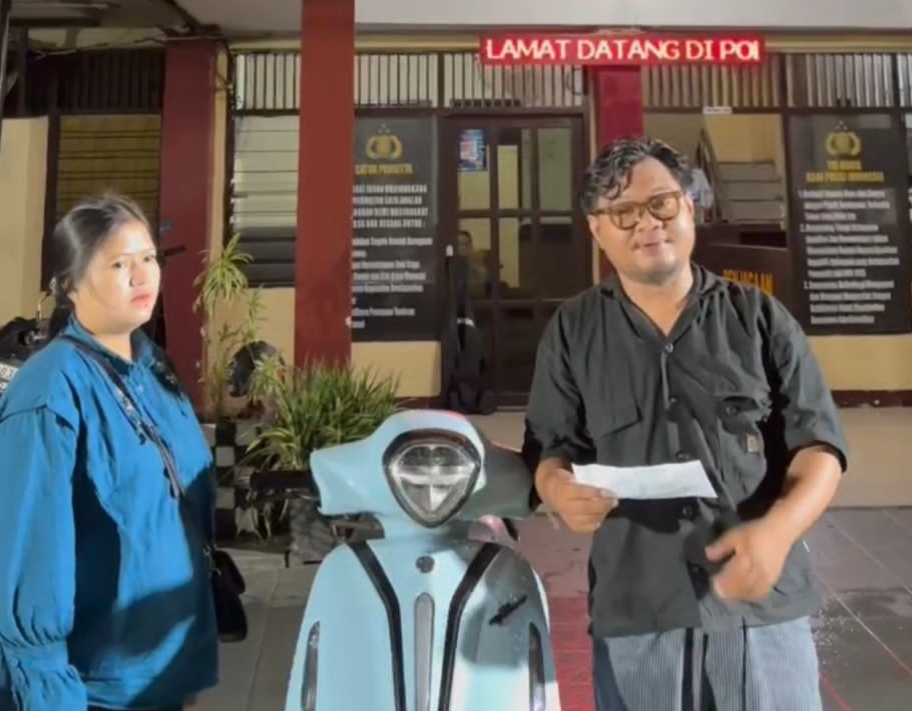 Polsek Wajo Kembalikan Motor Curian, Korban: Saya Sangat Bahagia